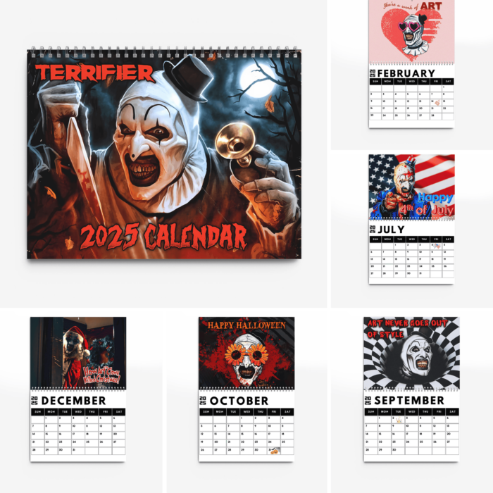 HOT Terrifier 2025 Calendar