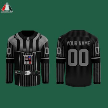 Minnesota Wild Star Wars Night Custom Jersey 7