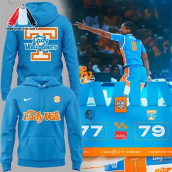 Show Your Support with Authentic Tennessee Lady Volunteers Hoodie