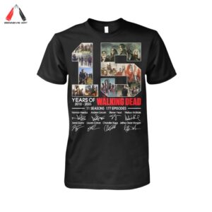 EXCLUSIVE Walking Dead 15 Years Shirt