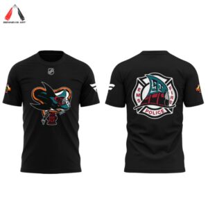 HOT San Jose Sharks First Responders Night Shirt