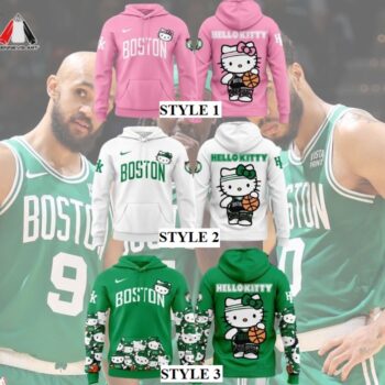 Boston Celtics Hello Kitty Hoodie