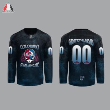 Colorado Avalanche Grateful Dead Hockey Jersey