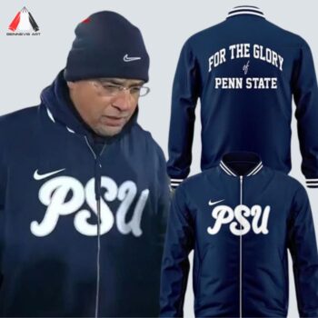 For The Glory Of Penn State Nittany Lions PSU Bomber Jacket