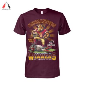 SPECIAL Washington Commanders NFC Wild Card Playoffs 2025 Winner Shirt