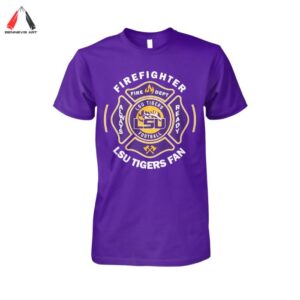 LSU Tigers Fans Firefighter Shirt