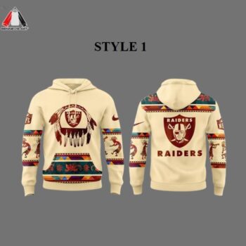 Las Vegas Raiders Native American Heritage Hoodie