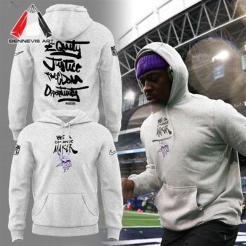 Minnesota Vikings Be a Change Maker Hoodie