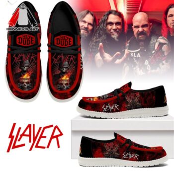 Slayer Hey Dude Shoes New Collection