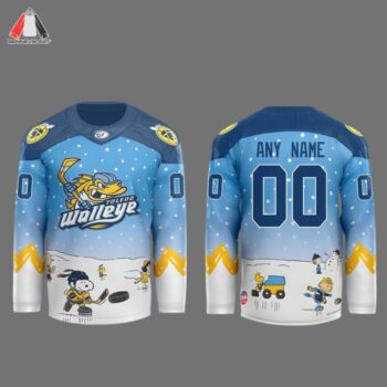 Toledo Walleye Peanuts Hockey Jersey