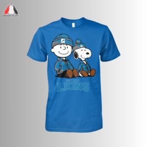 Detroit Lions Peanuts Snoopy Shirt