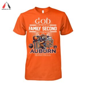 TRENDING Auburn Tigers GOD First Family Second Shirt