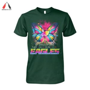 LIMITED Philadelphia Eagles Fight Cancer in All Color Shirt