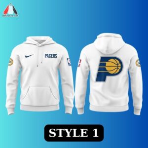 NEW Indiana Pacers Basketball Paris Hoodie